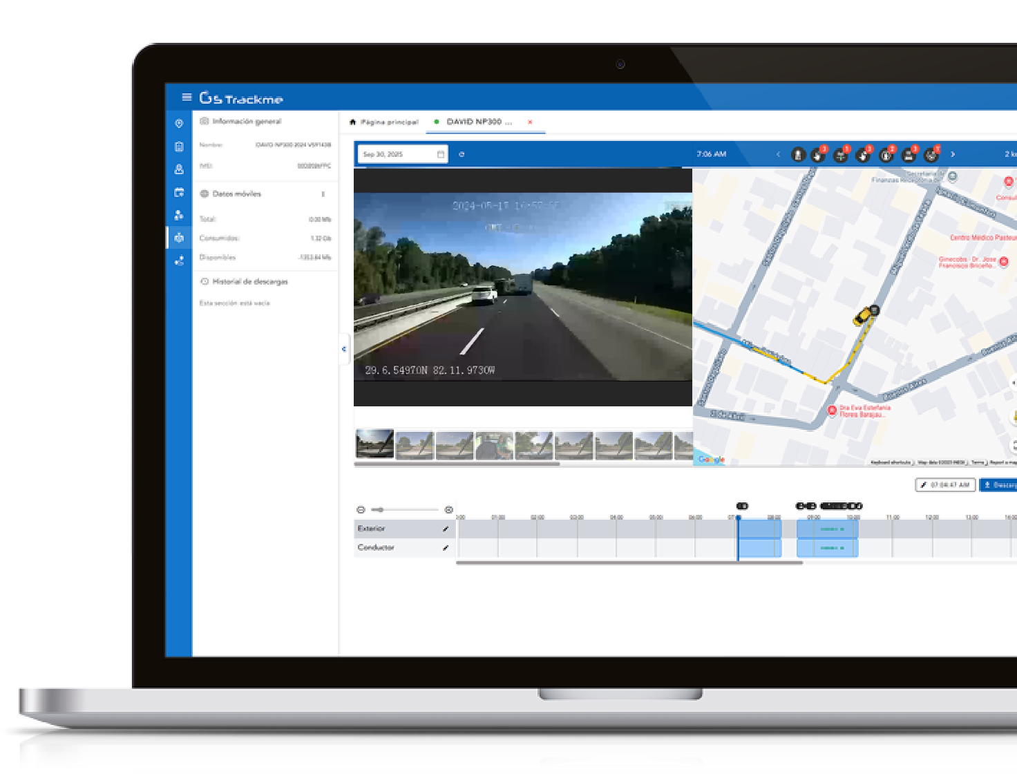 Placeholder sección geocercas