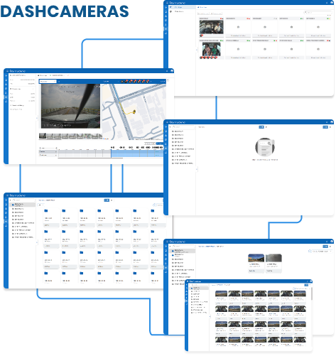 Dashcams section