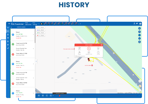 Placeholder history section